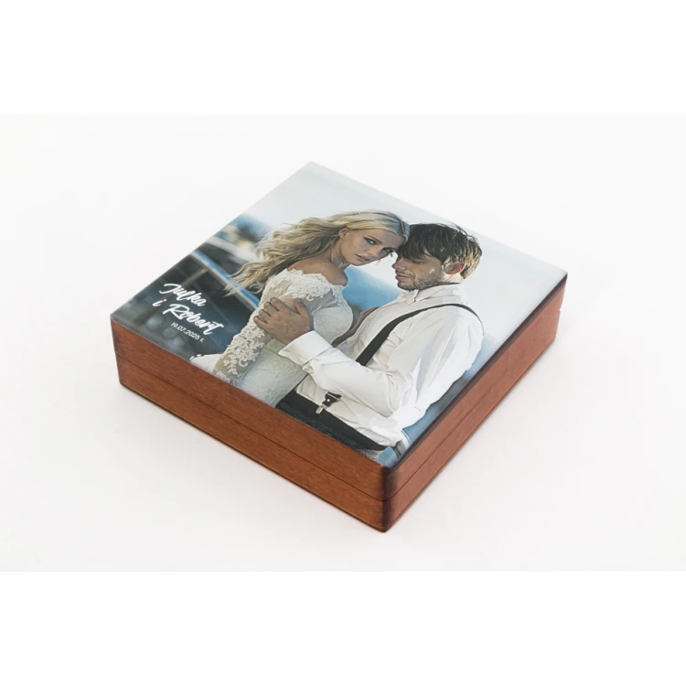 Foto Schatulle USB-Stick 8, 16 oder 64 GB USB 3.0 - farbiger UV-Druck