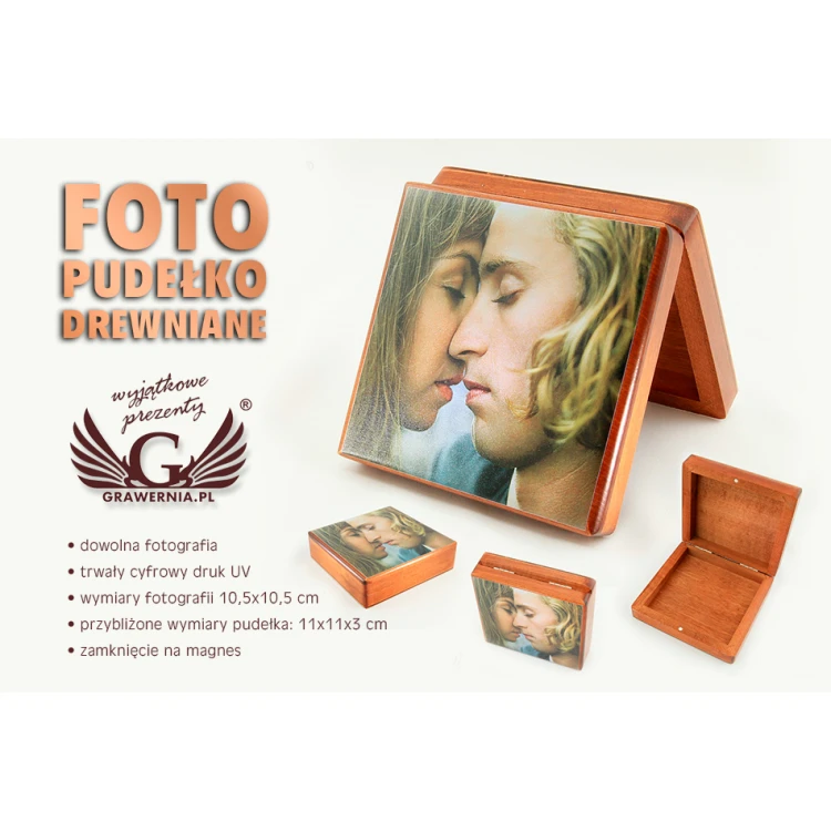 Foto Holzbox - UV-Druck