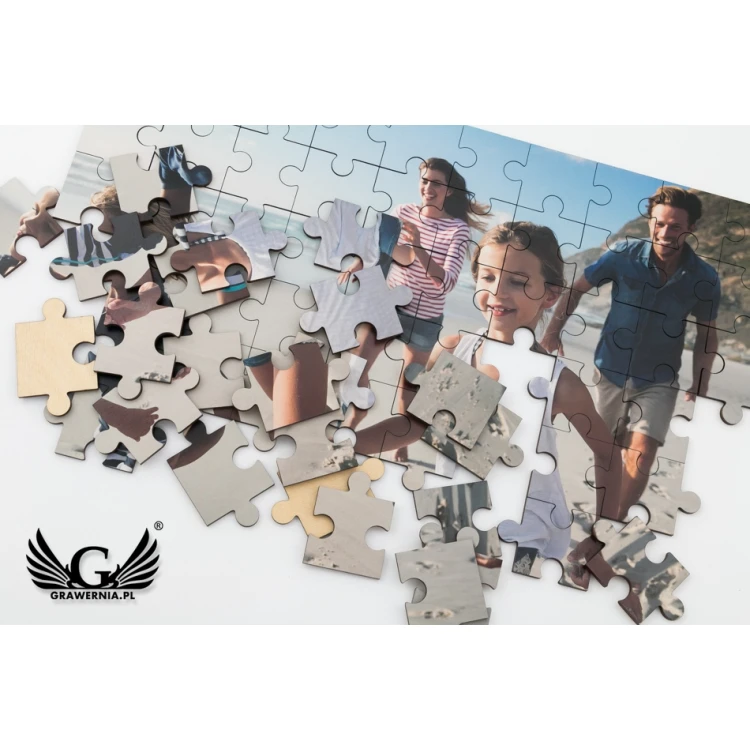 Fotopuzzle aus Holz, also Puzzle mit Ihrem Foto - Digitaler UV-Druck - Größe 417x293mm - PZD003