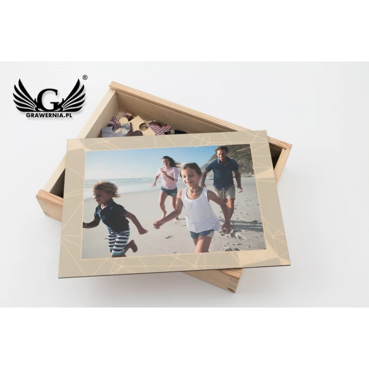 Fotopuzzle aus Holz, also Puzzle mit Ihrem Foto - Digitaler UV-Druck - Größe 417x293mm - PZD003