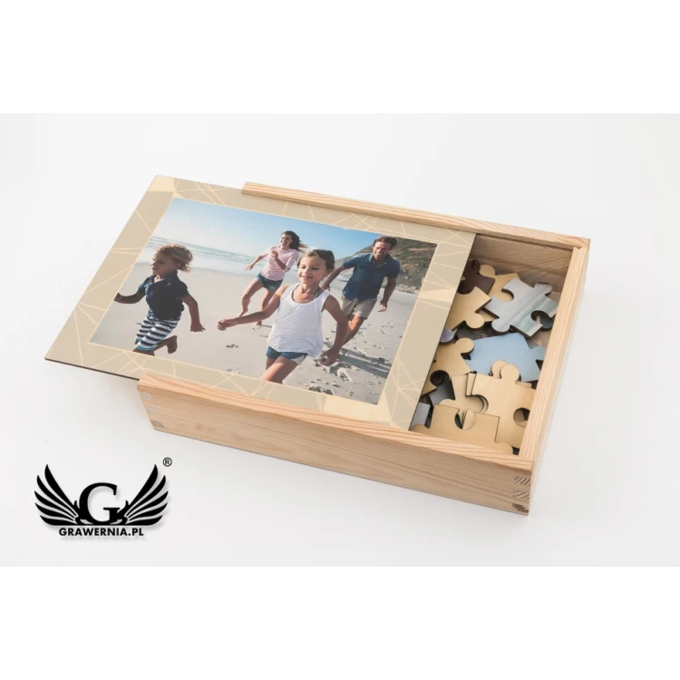Fotopuzzle aus Holz, also Puzzle mit Ihrem Foto - Digitaler UV-Druck - Größe 417x293mm - PZD003