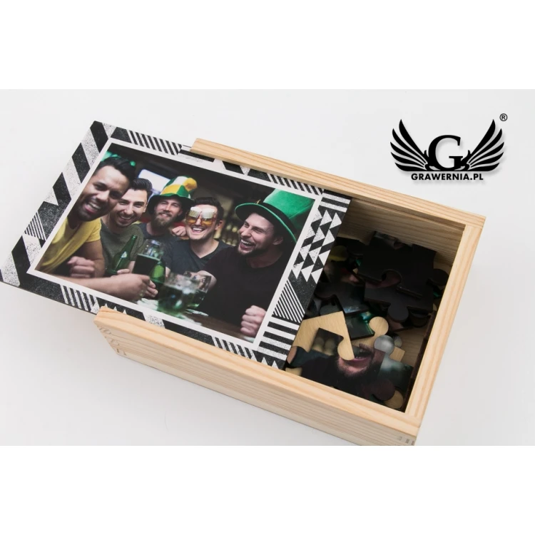 Fotopuzzle aus Holz, also Puzzle mit Ihrem Foto - Digitaler UV-Druck - Größe 289x206mm - PZD004