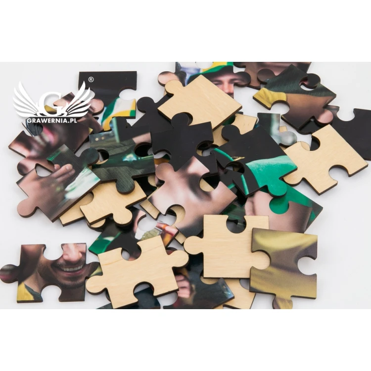 Fotopuzzle aus Holz, also Puzzle mit Ihrem Foto - Digitaler UV-Druck - Größe 289x206mm - PZD004