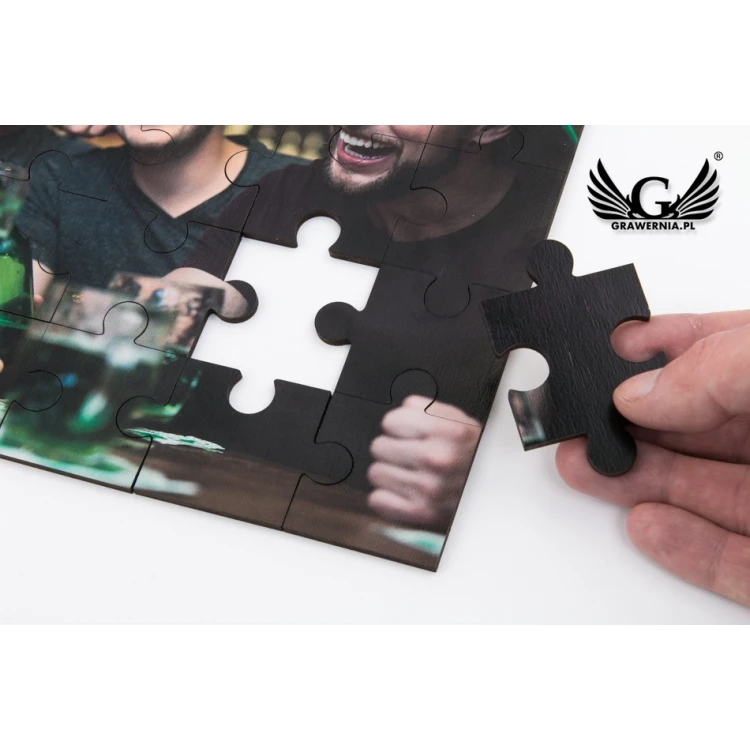 Fotopuzzle aus Holz, also Puzzle mit Ihrem Foto - Digitaler UV-Druck - Größe 289x206mm - PZD004