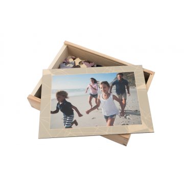 Fotopuzzle aus Holz, also Puzzle mit Ihrem Foto - Digitaler UV-Druck - Größe 417x293mm - PZD003
