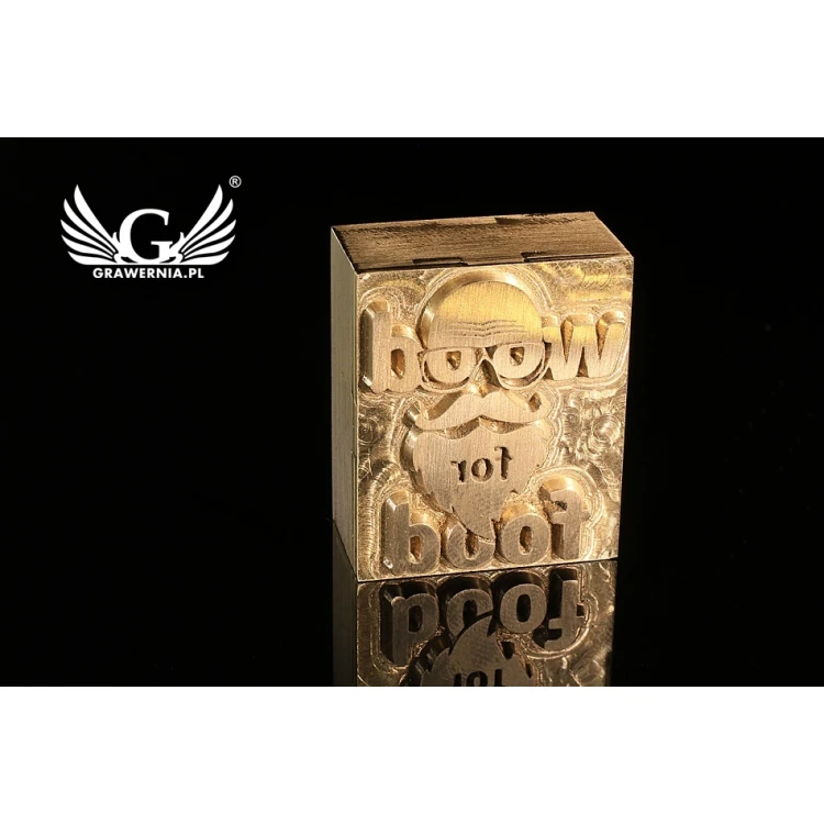 Heißprägestempel zum Prägen von Logos im Heiß- und Kaltverfahren - Matrizengröße: 26x32mm - CNC