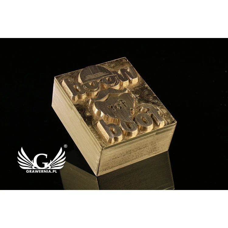 Heißprägestempel zum Prägen von Logos im Heiß- und Kaltverfahren - Matrizengröße: 26x32mm - CNC