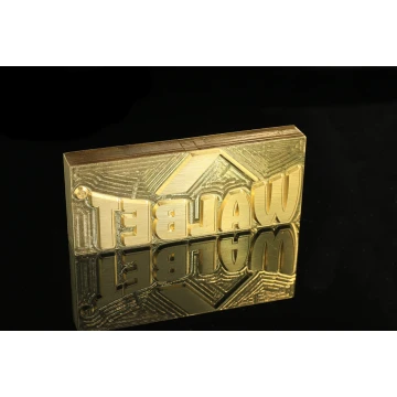 Heißprägestempel zum Prägen von Logos im Heiß- und Kaltverfahren - Matrizengröße: 102x40mm - CNC