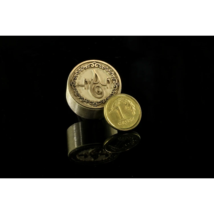 HEISSPRÄGESTEMPEL zum Brennen von Logos im Heiß- und Kaltverfahren - Matrizendurchmesser: 22mm - LASER