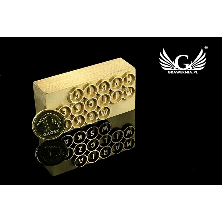 HEISSPRÄGESTEMPEL zum Brennen von Logos im Heiß- und Kaltverfahren - Matrizengröße: 47x23mm - CNC