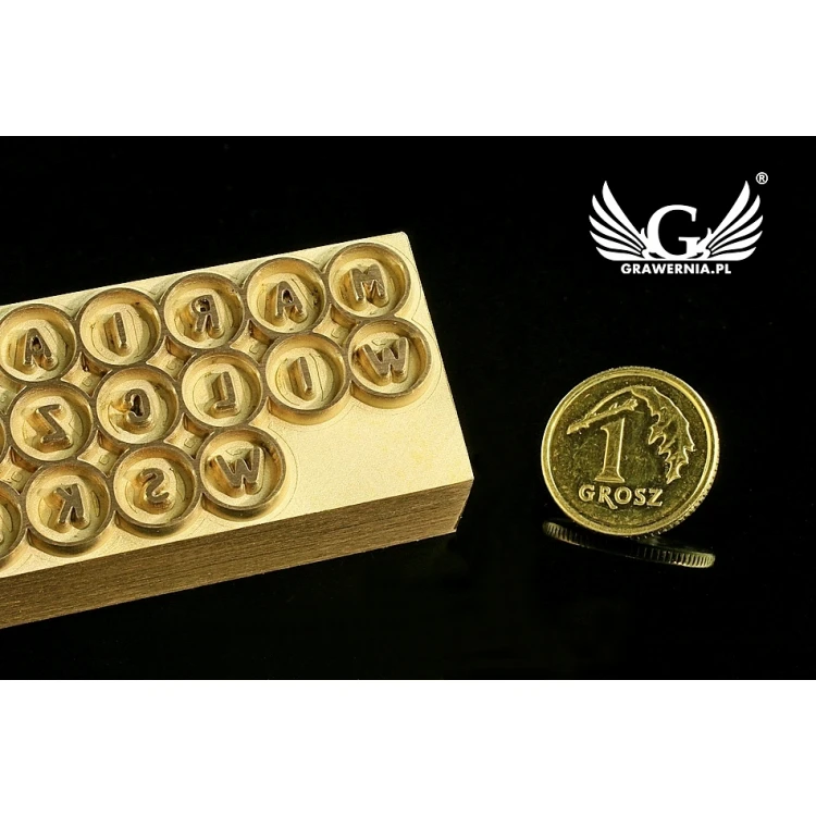 HEISSPRÄGESTEMPEL zum Brennen von Logos im Heiß- und Kaltverfahren - Matrizengröße: 47x23mm - CNC