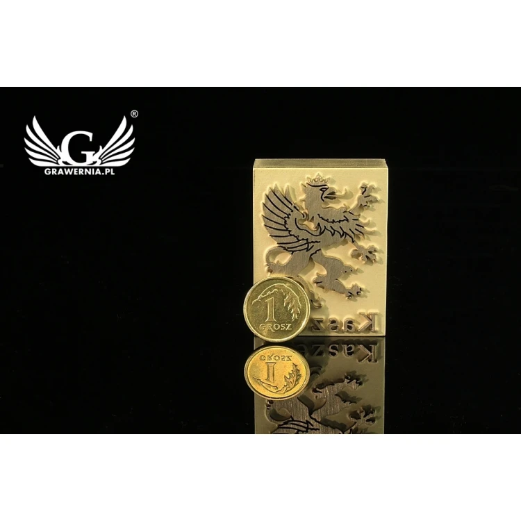HEISSPRÄGESTEMPEL zum Brennen von Logos im Heiß- und Kaltverfahren - Matrizengröße: 40x31mm - LASER