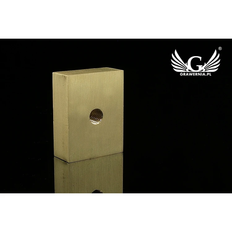 HEISSPRÄGESTEMPEL zum Brennen von Logos im Heiß- und Kaltverfahren - Matrizengröße: 40x31mm - LASER