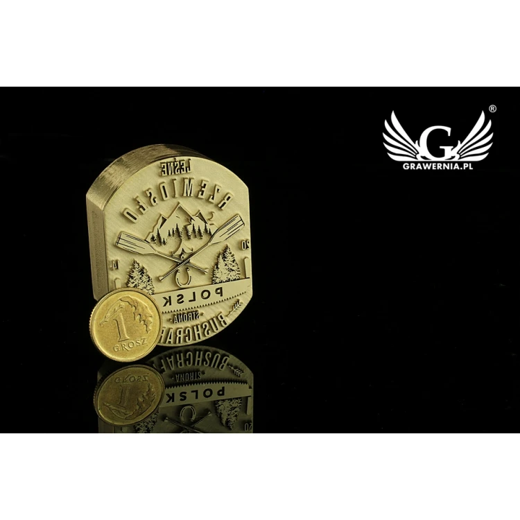 HEISSPRÄGESTEMPEL zum Brennen von Logos im Heißverfahren - Matrizengröße: 31x40mm - LASER