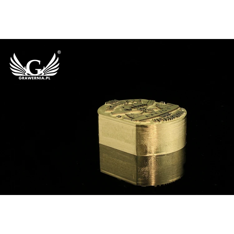HEISSPRÄGESTEMPEL zum Brennen von Logos im Heißverfahren - Matrizengröße: 31x40mm - LASER