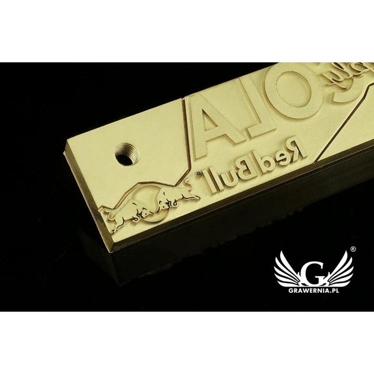 HEISSPRÄGESTEMPEL zum Brennen von Logos im Heiß- und Kaltverfahren - Matrizengröße: 60,8x17,3mm oder 90,9x25,5mm - LASER
