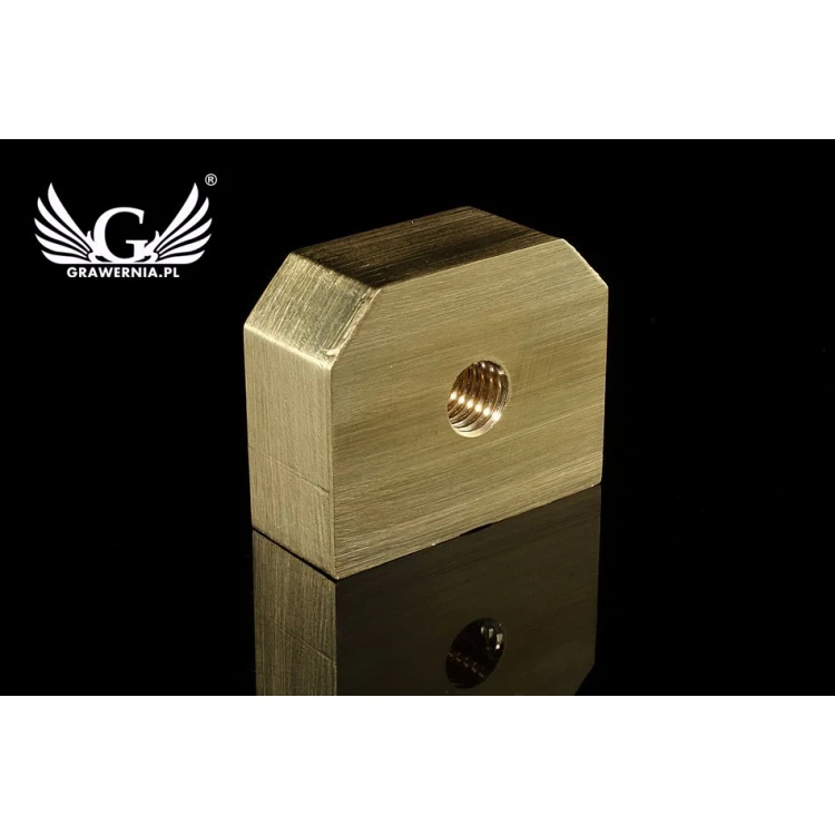 STEMPEL zum Brennen von Logos im Heißprägen - Matrizengröße: 33x27mm - LASER