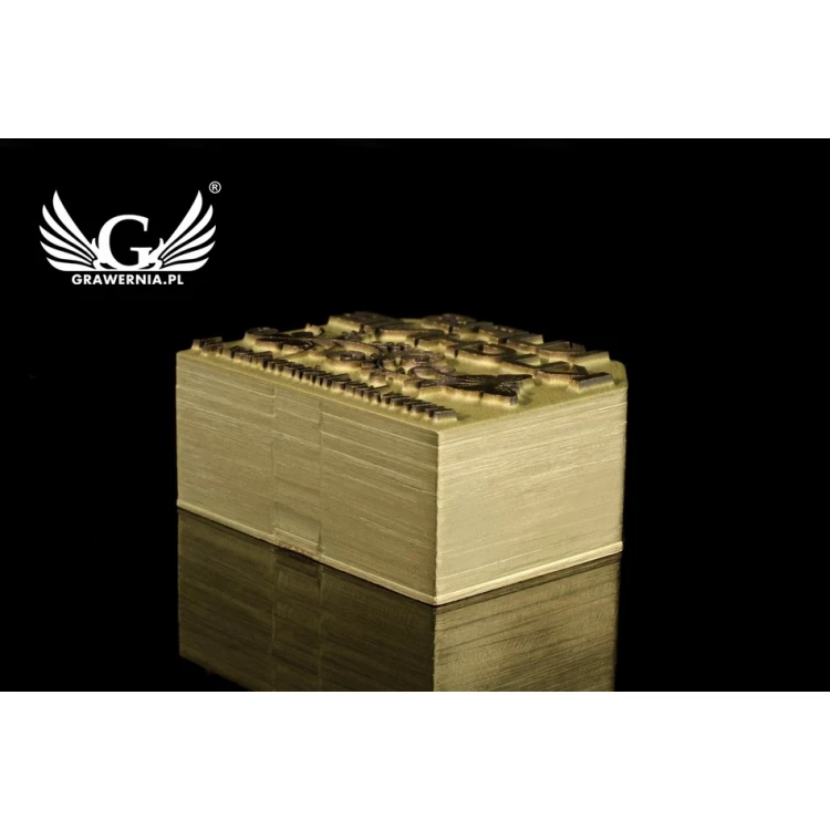 STEMPEL zum Brennen von Logos im Heißprägen - Matrizengröße: 33x27mm - LASER