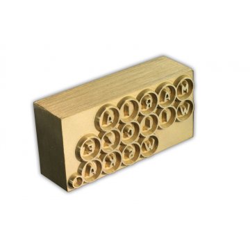 HEISSPRÄGESTEMPEL zum Brennen von Logos im Heiß- und Kaltverfahren - Matrizengröße: 47x23mm - CNC