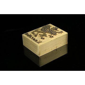 HEISSPRÄGESTEMPEL zum Brennen von Logos im Heiß- und Kaltverfahren - Matrizengröße: 40x31mm - LASER