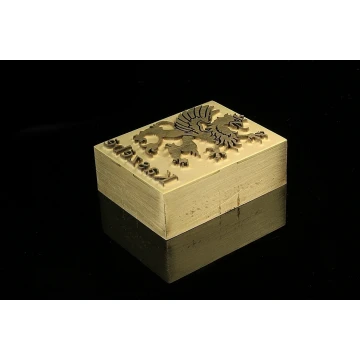 HEISSPRÄGESTEMPEL zum Brennen von Logos im Heiß- und Kaltverfahren - Matrizengröße: 40x31mm - LASER