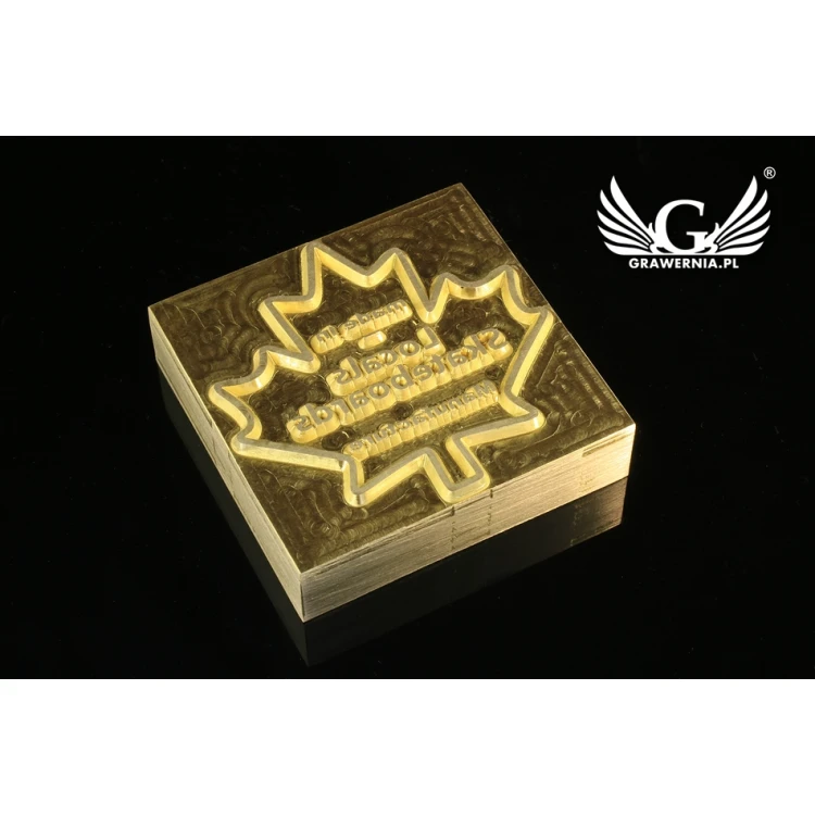 Heißprägestempel zum Prägen von Logos im Heiß- und Kaltverfahren - Matrizengröße: 52x51mm - CNC