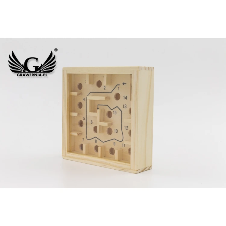 Geschicklichkeitsspiel Labyrinth mit Ihrer Gravur - GR001
