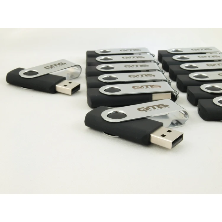 TWISTER PENDRIVE 8GB USB 2.0 mit Ihrem Logo oder beliebigem lasergegraviertem Text