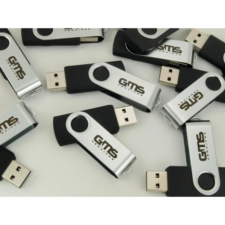TWISTER PENDRIVE 8GB USB 2.0 mit Ihrem Logo oder beliebigem lasergegraviertem Text