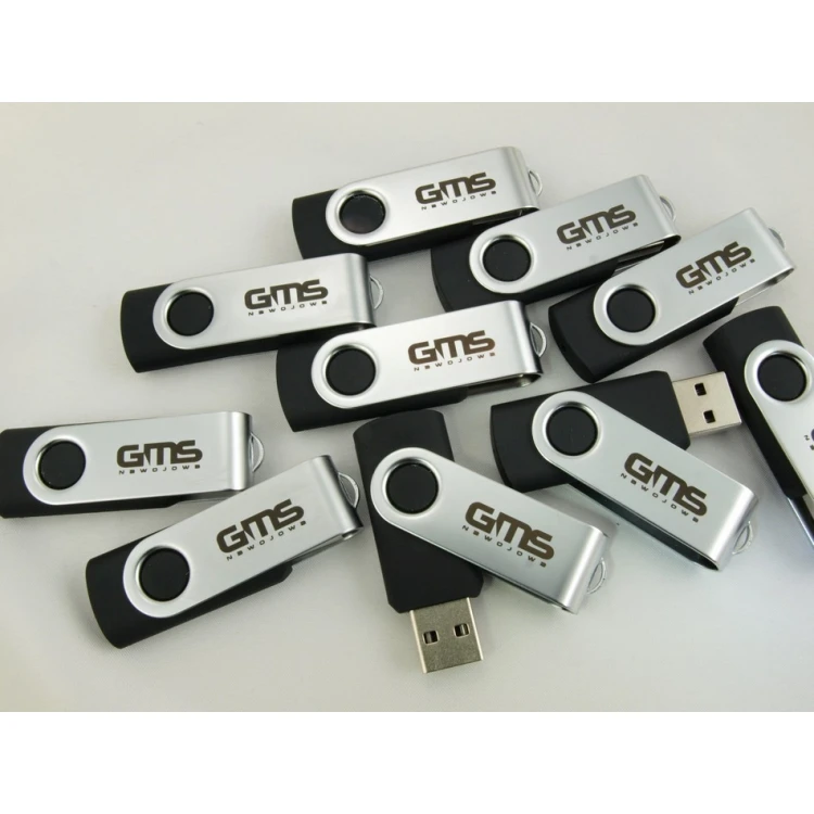 TWISTER PENDRIVE 8GB USB 2.0 mit Ihrem Logo oder beliebigem lasergegraviertem Text
