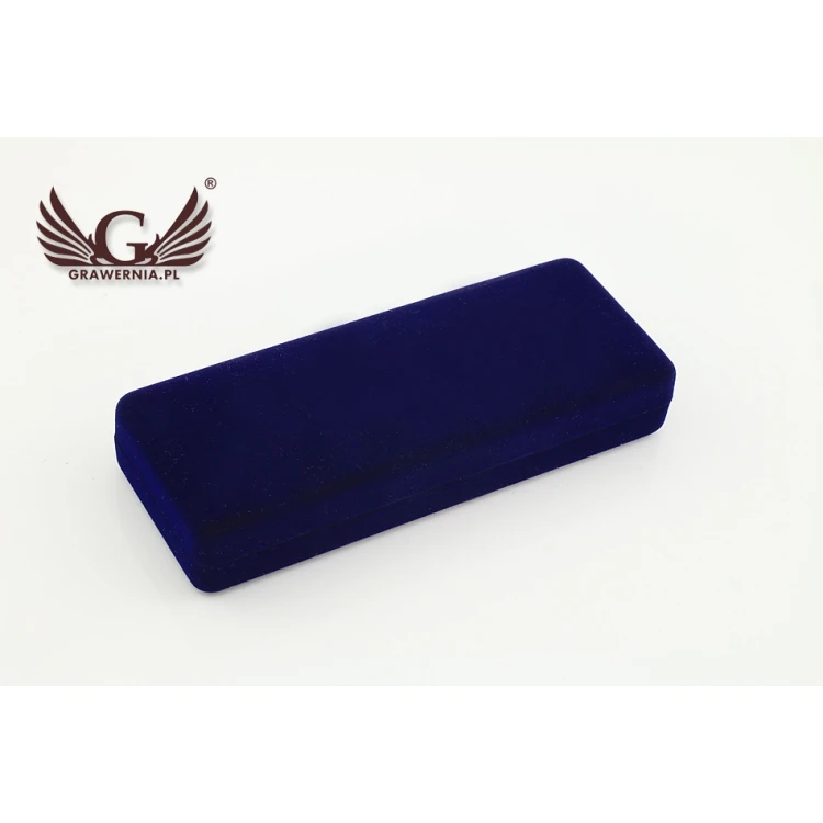 Silberne Rassel in Veloursbox mit Widmung - Taufandenken - SRB019