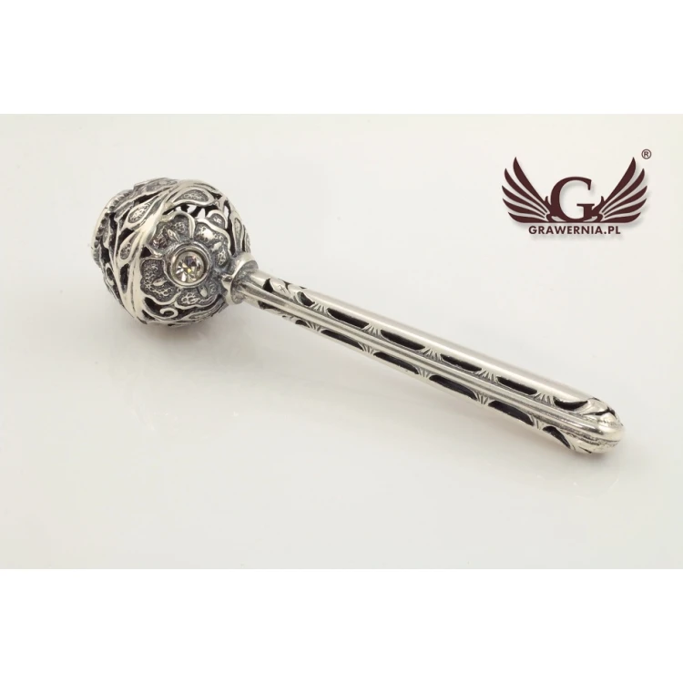 RASSEL - SILBER - Andenken an die Heilige Taufe - Modell SRB012