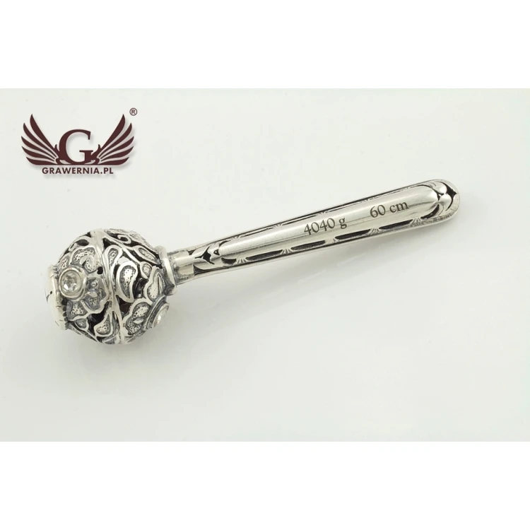 RASSEL - SILBER - Andenken an die Heilige Taufe - Modell SRB012