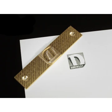 HOT STAMPING - Matrize/Siegel für das Prägen von Logos im Heiß- und Kaltverfahren - Matrizengröße: 149x31mm - CNC