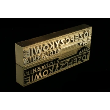 HOTSTAMP - Matrize / Siegel für das Prägen von Logos im Heiß- und Kaltverfahren - Matrizengröße: 100x22mm - CNC