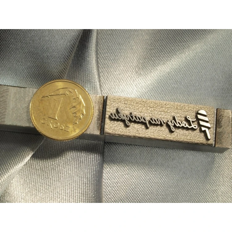 HOTSTAMP - Matrize / Stahlsiegel zum Heißprägen eines Logos