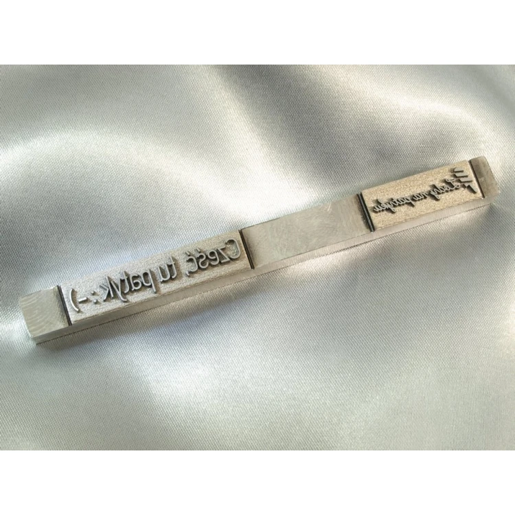 HOTSTAMP - Matrize / Stahlsiegel zum Heißprägen eines Logos
