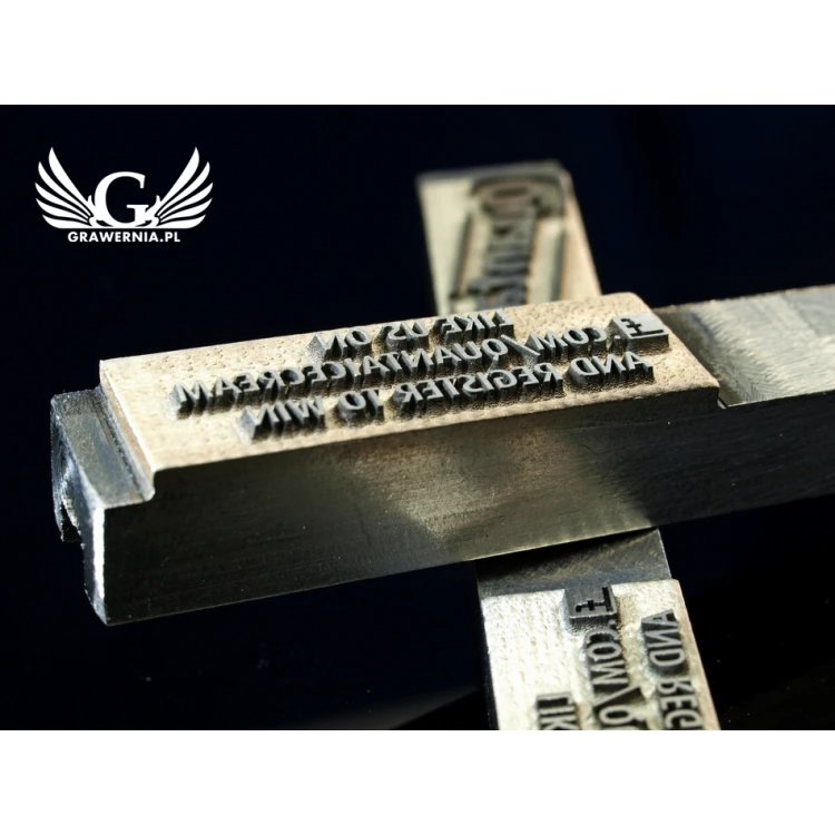 HOTSTAMP - Matrize / Stahlsiegel zum Heißprägen eines Logos