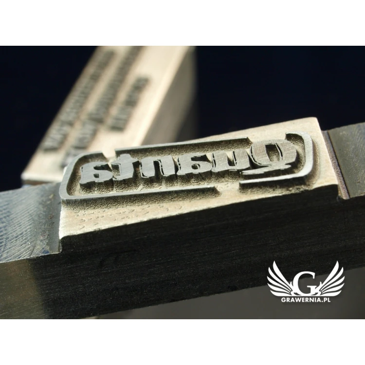 HOTSTAMP - Matrize / Stahlsiegel zum Heißprägen eines Logos