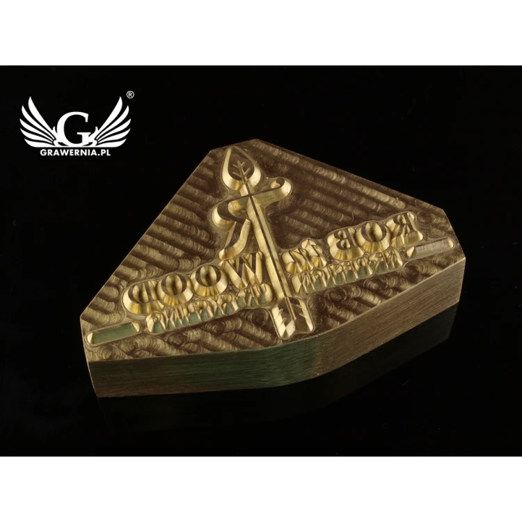 HOTSTAMP - Matrize / Siegel für das Prägen von Logos im Heiß- und Kaltverfahren - Matrizengröße: 56x35mm - CNC