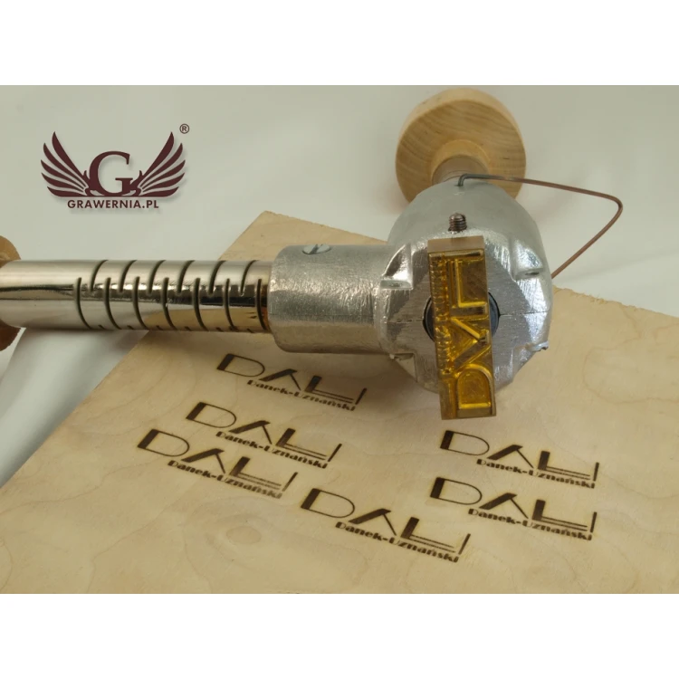 HOTSTAMP - Matrize/Siegel für das Prägen von Logos im Heiß- und Kaltverfahren - Matrizengröße: 47x15mm - CNC