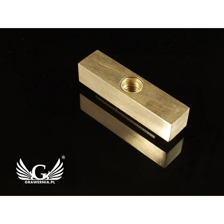 HOTSTAMP - Matrize/Siegel zum Prägen von Logos im Heiß- und Kaltverfahren - Matrizengröße: 50x12mm - CNC und LASER