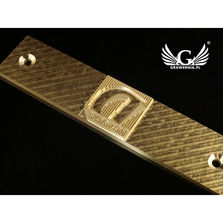 HOT STAMPING - Matrize/Siegel für das Prägen von Logos im Heiß- und Kaltverfahren - Matrizengröße: 149x31mm - CNC