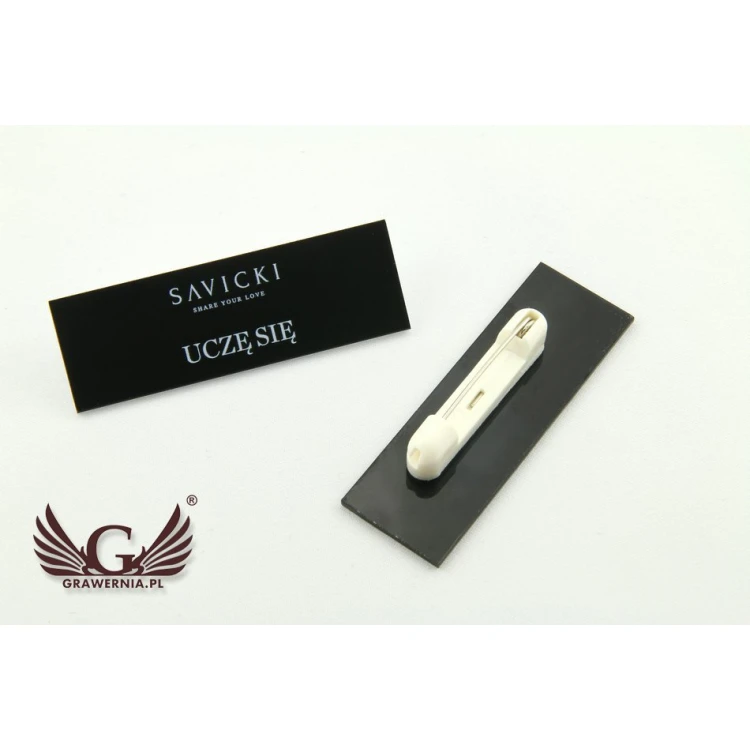 Ausweis für Mitarbeiter - 60x20mm - ID032 - farbiger UV-Druck