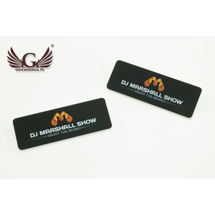 Ausweis für Mitarbeiter - farbiger UV-Druck - 70x25mm - ID060