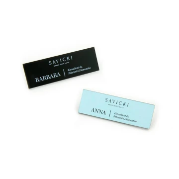 Ausweis für Mitarbeiter - 60x20mm - ID032 - farbiger UV-Druck