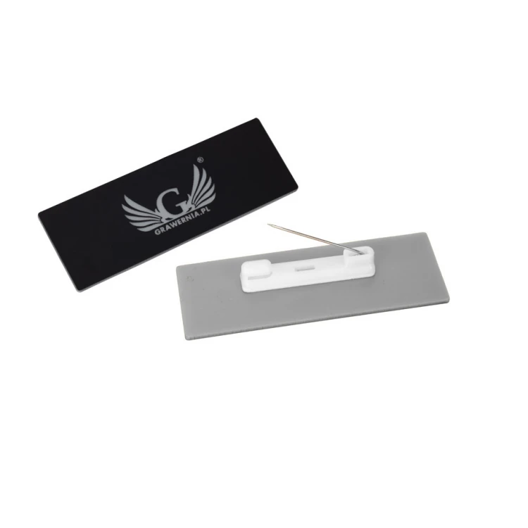 Ausweis - Medium - Schwarz mit Gold- oder Silbergravur - ID102