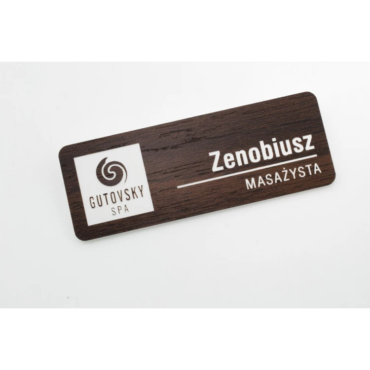 Ausweis - Medium - Holzimitat - ID096