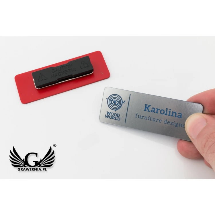 Ausweis - Medium - Silber mit Gravur - ID077