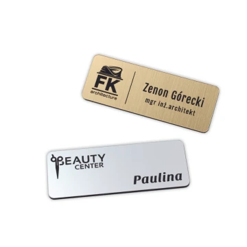 Ausweis - Medium Farbe Gold oder Silber - ID055